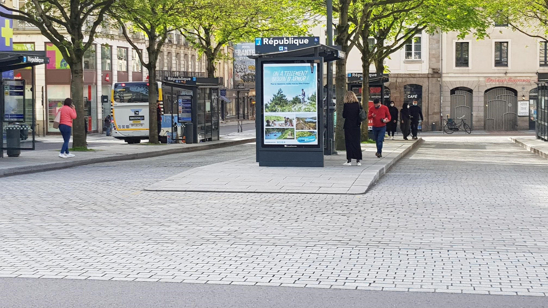 Campagne touristique 2021 à Rennes
