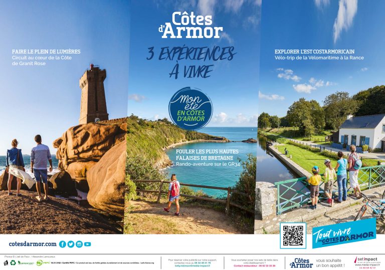 Campagne de promotion touristique Mon été en Côtes d'Armor
