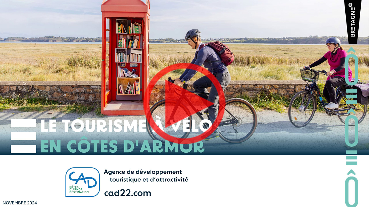 Vidéo - les clientèles à vélo en Côtes d'Armor